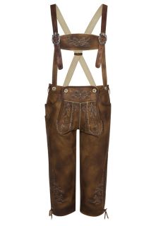 Wiesnkönig   MAX   Leather trousers   brown