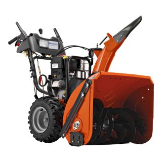 Husqvarna 342 cc 30 in Two Stage Electric Start Gas Snow Blower with Heated Handles and Headlight