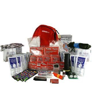 Survival Kit for Emergency Preparedness   Ready2Go Basic Emergency Kit   Four Person   Contains All the Survival Basics for Four (4) People for 68 Hours: Health & Personal Care