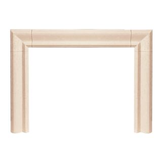 HISTORIC MANTELS LIMITED 47 in x 5 in Sealed Builder Series Estate Cast Stone Mantel Surrounds