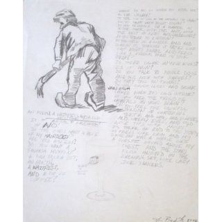 Art: Sketchbook page: Van Gogh and Poetry : Drawing : Noe Badillo