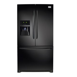 Frigidaire Gallery 27.7 cu ft French Door Refrigerator with Single Ice Maker (Black) ENERGY STAR