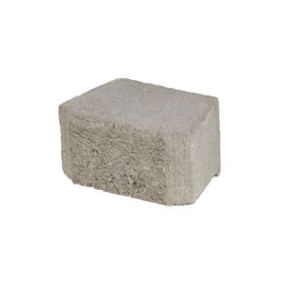 Oldcastle Fulton Gray Basic Retaining Wall Block (Common: 8 in x 4 in; Actual: 8.1 in x 3 in)