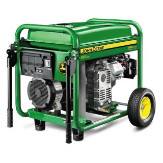John Deere 8,000 Running Watts Portable Generator with Briggs & Stratton Engine