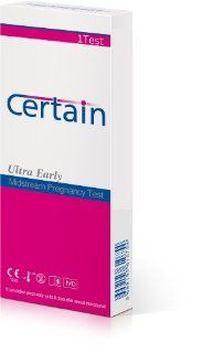 Certain Ultra Early Pregnancy test CE marked Health & Personal Care