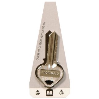 The Hillman Group #86 Russwin Lock Key Blank