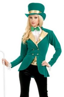 Charades Costumes   Pretty Saint Patty Adult Costume: Party Supplies: Clothing
