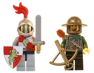 Knight and Archer Warriors   LEGO Kingdoms Castle Minifigures: Toys & Games