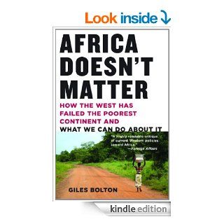 Africa Doesn't Matter eBook Giles Bolton Kindle Store