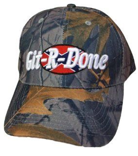 Git R Done Larry the Cable Guy Camo Hat Cap: Everything Else
