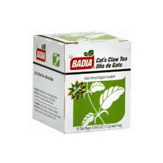 Badia Spices inc Tea, Cat Claws, Bag, 10 count (Pack of 10) : Grocery & Gourmet Food
