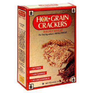 Holgrain Crackers, Whole Wheat, 4 Ounce Packages (Pack of 12)  Grocery & Gourmet Food