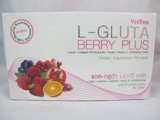 L Gluta Berry Plus contains 10 sachets for whitening.: Health & Personal Care