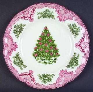 Johnson Brothers Old Britain Castles Pink Christmas (Eng) Accent Salad Plate, Fi