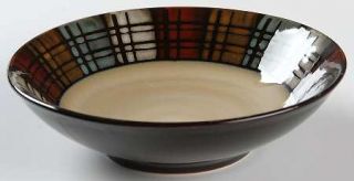 222 Fifth (PTS) Leyland Soup/Cereal Bowl, Fine China Dinnerware   Multicolor Pla
