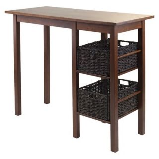 Dining Table Ladder Back Dining Chair   Medium Brown (Oak) (Set of 2)