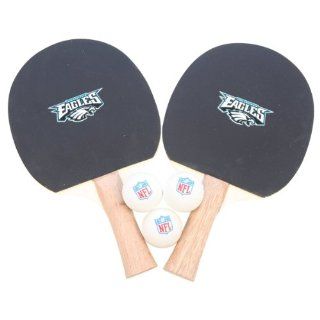 Philadelphia Eagles NFL Logo Ping Pong Paddle Set : Table Tennis Rackets : Sports & Outdoors