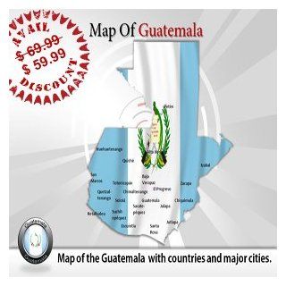Powerpoint Template on Guatemala Map   Guatemala Map Powerpoint Background: Software