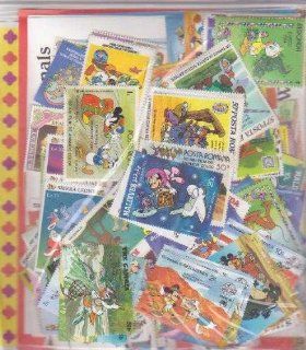400 Walt Disney all different  Collectible Postage Stamps  