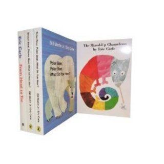 Eric Carle Series Collection: Polar Bear, Polar Bear, What Do You Hear?, Brown Bear, Brown Bear, What Do You See?, the Mixed up Chameleon Board Book, from Head to Toe.: Eric Carle: 9781780810058: Books