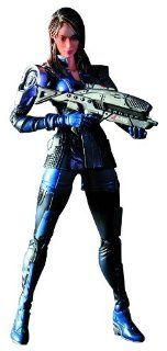 Square Enix Mass Effect 3: Play Arts Kai: Ashley Williams Action Figure: Toys & Games