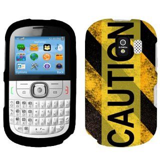Alcatel One Touch 871A Caution Danger Sign Phone Case Cover Cell Phones & Accessories