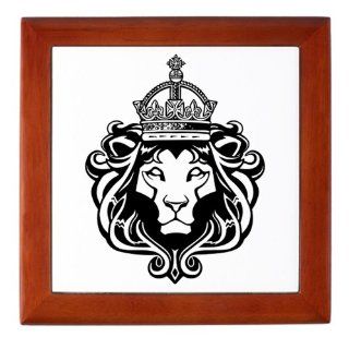 Keepsake Box Mahogany Regal Crowned Lion: Everything Else