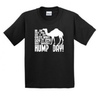 Uh Oh Guess What Hump Day Youth T Shirt: Clothing