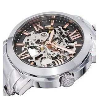 Stuhrling Original Men's Automatic Stainless Steel Bracelet Watch Gun [Watch] Watches