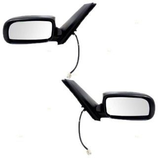New Pair Set Heated Power Side Mirror Aftermarket Replacement: Automotive