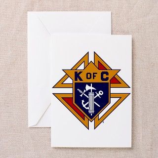 Knights of Columbus Greeting Cards (Pk of 10) by funnyosity