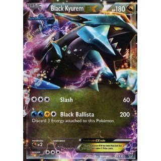 Black Kyurem Ex Plasma Storm 95/135 Pokemon Card Ultra Rare: Everything Else