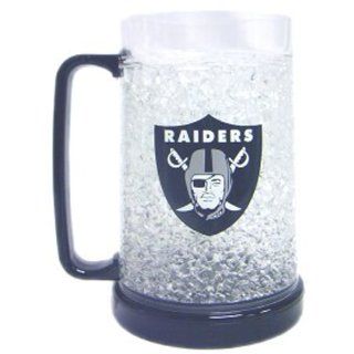 NFL 16 oz. Crystal Freezer Mug NFL Team: Oakland Raiders: Kitchen & Dining