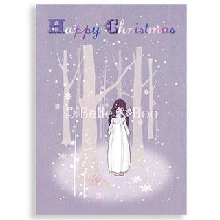 sleep walker christmas card by belle & boo
