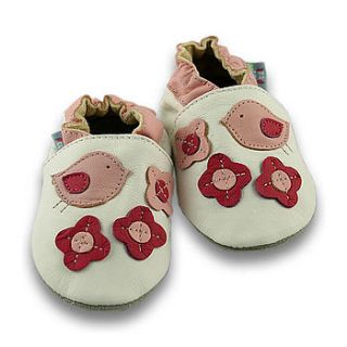 soft leather birdy shoes by auntie mims