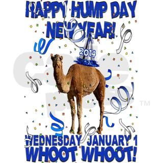 Happy Hump Day New Year 2014 Party Camel Note Card by FunniestGift