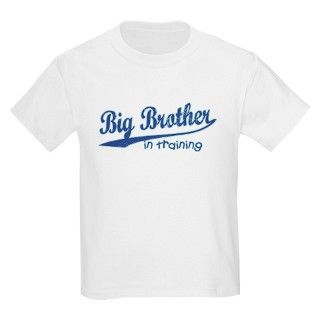 Big Brother In Training Kids T Shirt by mall4mylife
