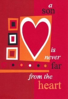 Valentine's Day Greeting Card for Son   Never Far From The Heart: Health & Personal Care