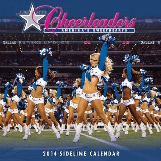 Turner   Perfect Timing 2014 Dallas Cowboy Cheerleaders Wall Calendar, 12 x 12 Inches (8011507) 