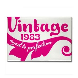 Vintage 1983 aged to perfection 30th birthday Rect by listing store 77774579