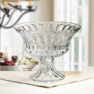 Fifth Avenue Crystal 12 Inch Compote Bowl: Kitchen & Dining
