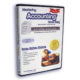 Mastering Accounting Made Easy Training Tutorial   Introductory Small Business Accounting e Book Manual Guide. Even dummies can learn from this total DVD for everyone, with Introductory   Advanced material from Professor Joe: Software