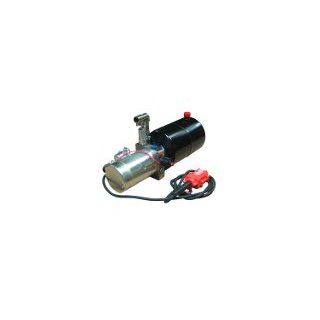 Hydraulic Power Units (12V DC, Single Acting). Solenoid and Manual Op. Power Up and Gravity Down except where noted. 1.6 GPM @ 1600 PSI. Check valve to protect pump. Relief valve. Ideal for use in dump bodies, lift gates, and many other applications.: Indu