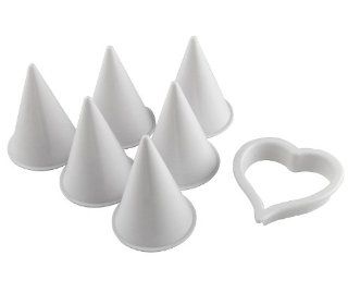 Calla Lily Former Set Kitchen Fondant Gum Pastry Cake Decorating Sugarcraft Tool: Cake Testers: Kitchen & Dining