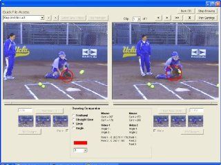 Softball Catching inMotion: Softball Catching inMotion combines Quik Scout's motion analysis software with 13 video clips from the popular Coaches Choice DVD Catching Mechanics by former head UCLA and national championship coach Sue Enquist and UCLA as
