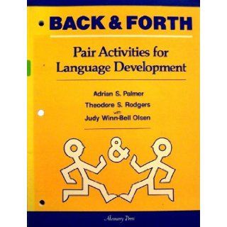 Back and Forth Pair Activities for Language Development 9780880842198 Books