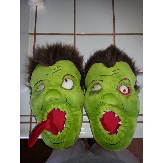 Toy Vault Zombies Afoot Plush Slippers: Toys & Games