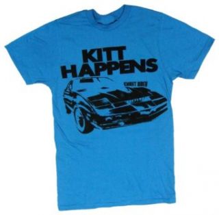 American Classics Men's Knight Rider Kitt Happens T Shirt: Clothing