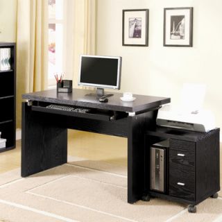 Wildon Home ® Castle Pines Computer Desk 800831 Color: Black