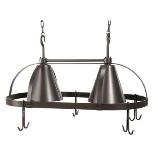 Stone County Ironworks Oval Dutch Lighted Pot Rack